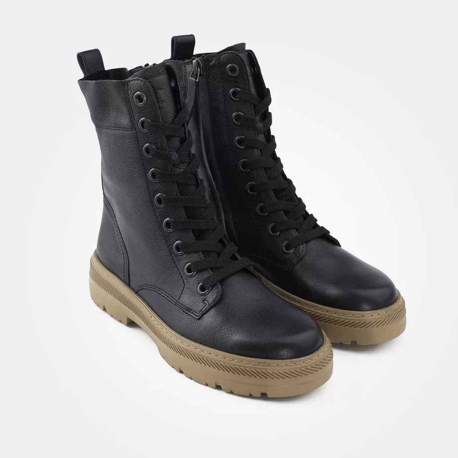 Paul Green Super Soft Lace-Up Boots Casual Classic Outdoor Comfy Style Unisex